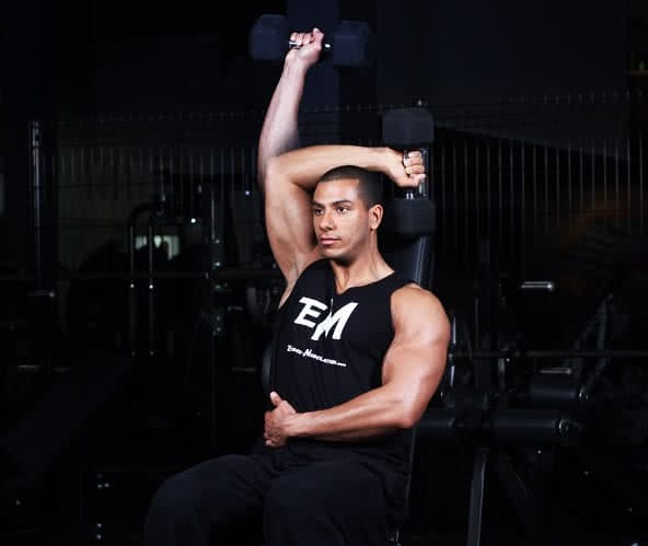 3. extension vertical del triceps